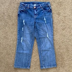 Maurice’s Distressed Jean Capri’s